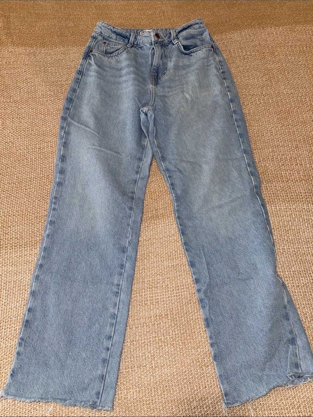 Zara Light Blue Wide-Leg Women’s Jeans